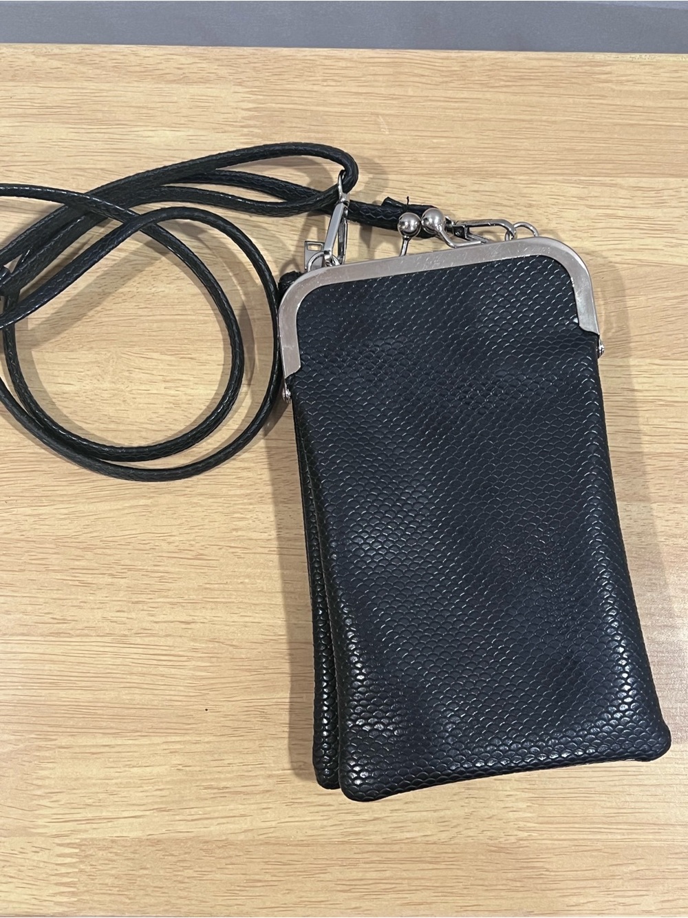 Foxblood Apple Leather Mini Crossbody Bag - Picture 5 of 13